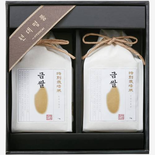 명절 선물 금쌀 세트
