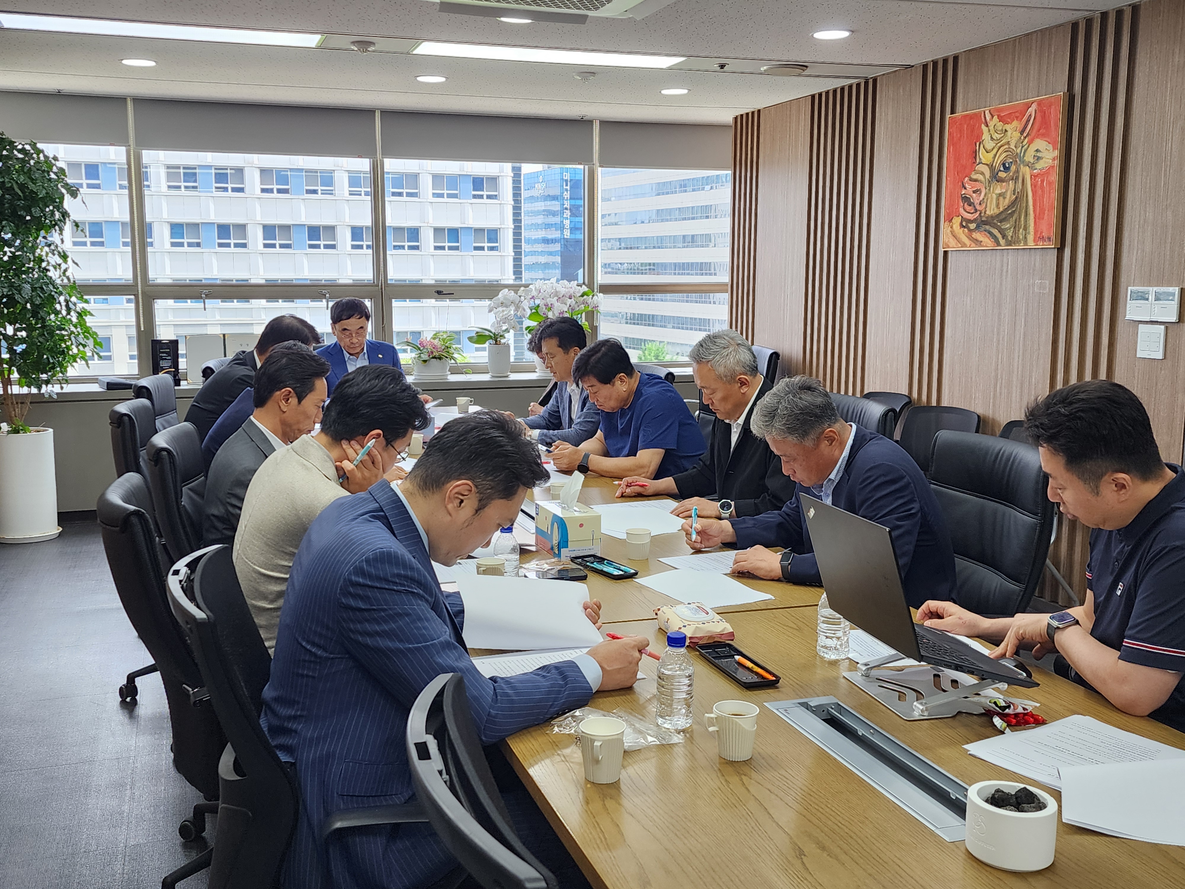 2026년 7월 정기 이사회 단체사진